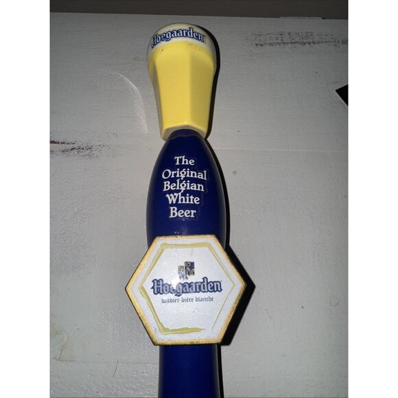 Hoegaarden The Original Belgian White Beer 13.5 Inch Tap Handle - Picture 4 of 16